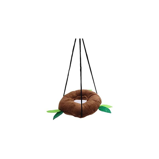 Gdrhvfd - 1 x Hanging Hamster Hammock, Warm Bed, Small Pet Bed and Tunnel Nest for Bed Play, Ferret (Ring Swing) Type 2