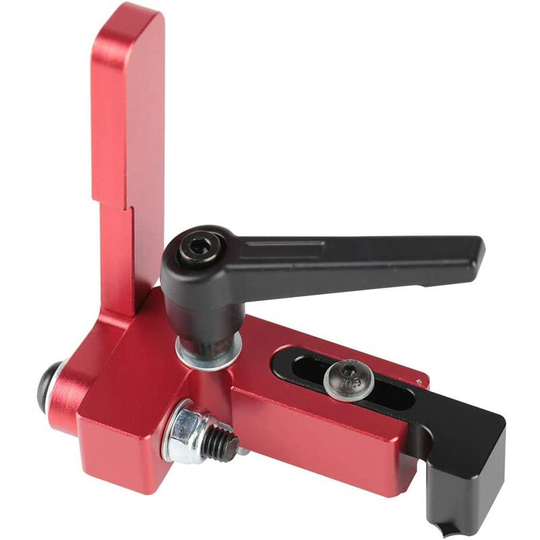 45 Types Woodworking Tool Miter Track Track Stop t-Nut Precise Length Limit Device Red Tab Limit Woodworking Tool Soekavia
