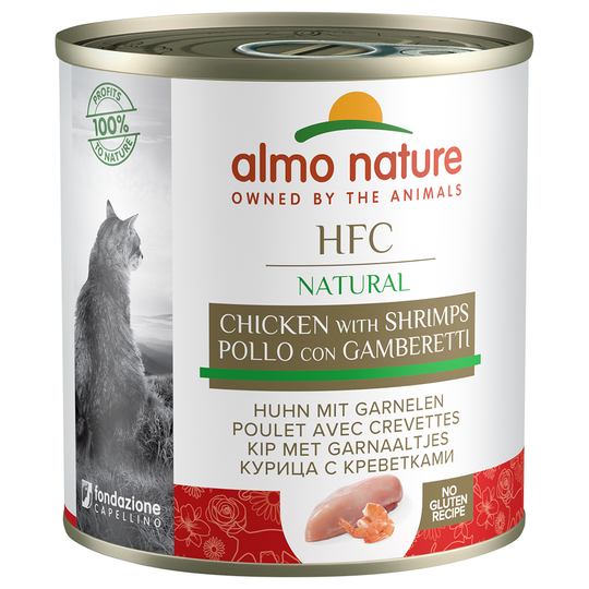 Almo Nature HFC Saver Pack 12 x 280g - Chicken & Shrimp