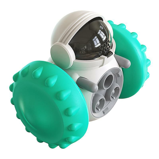 Interactive Dog Cat Treat Balls Puzzle Enrichment Toysfor Puppy, Small Medium Cats, Dogs - blue