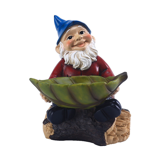Garden Tree Face Ornament, Outdoor Garden Dwarf Hanging Tree Bird Feeder Statue Home Wall Decor Tree Hug Sculpture, Garden Ornament
