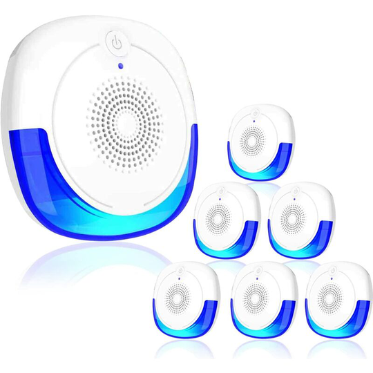 Ultrasonic Pest Repeller 6 Pack Upgraded Plug in Indoor Mouse Repellent Pest Repeller for Ants, Mosquitoes, Spiders, Cockroaches, Rats, Fleas, Flies.