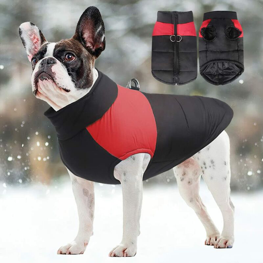 Waterproof Winter Dog Coat, Warm Jacket Pet Clothes Small Medium Large Dogs Puppy Cotton Vest Autumn and Cold Weather,XL