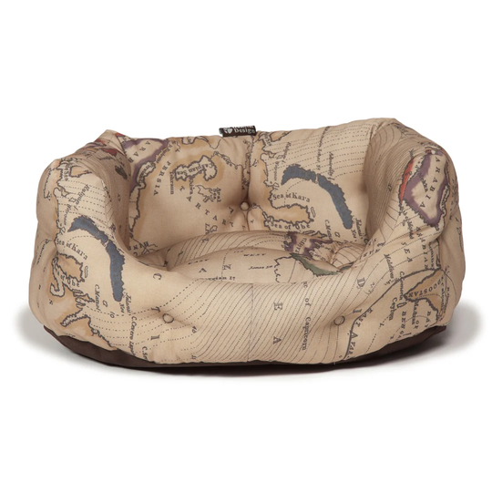 Vintage Maps Deluxe Slumber Bed