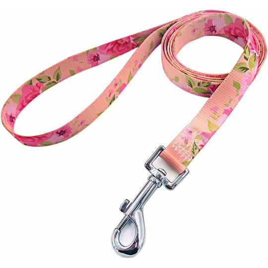 Denuotop - Durable Colorful Boho Tribal Floral Nylon Dog Leash 1.5*120cm