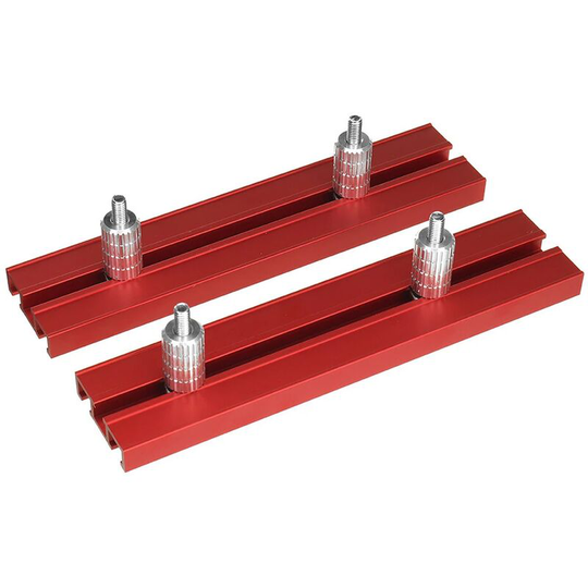 Aluminum Alloy Workbench Planing Stop Board Woodworking Baffle Limit Block 19.8mm