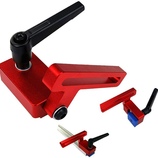 30 type miter rail stop, 30 type miter rail stop T-nut track wood manual diy tool aluminum alloy protection miter tool wood guide tool
