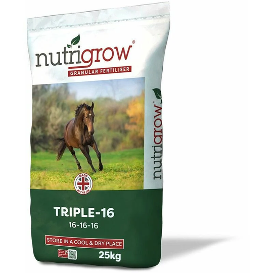Nutrigrow - Triple 16 Grassland Fertiliser 16-16-16