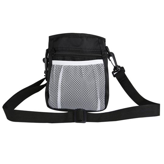 (Black) Small Dog Treat Bags Bag Pet Bags Belt Snack