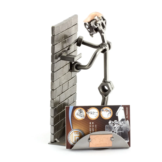 Grouting Screw Man Place Card Holder