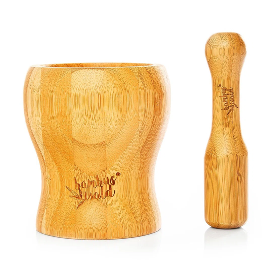 Klarstein Wood Pestle And Mortar