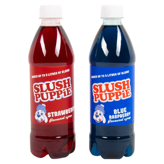 Slush Puppie Syrup Duo Pack (Blue Rasp&Strawberry)