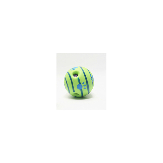 (Small) Training pet big dog toy ball bite resistant sound ball Corgi dog molar toy with funny sound