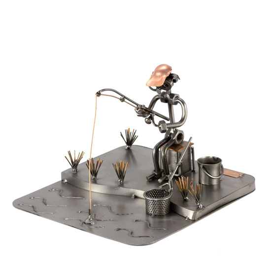 Angler on the Lake Screw Man Ratchford