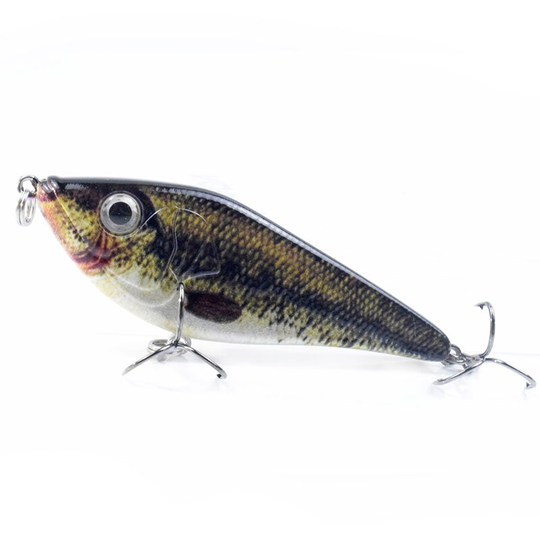 3.0in / 0.5oz Minnow Fishing Lure Bionic Hard Bait Sinking Lure Jerk Bait Crankbait Lifelike Artificial Fishing Lure,model: 01 - model: 01