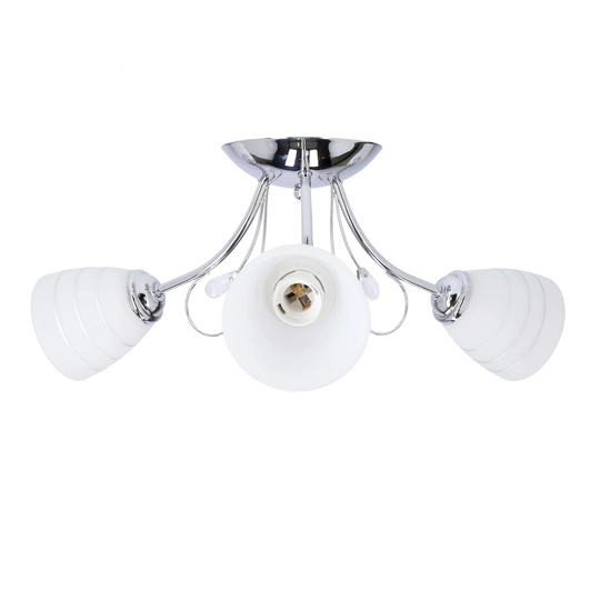 Kitt 3-Light 54cm Semi Flush Mount