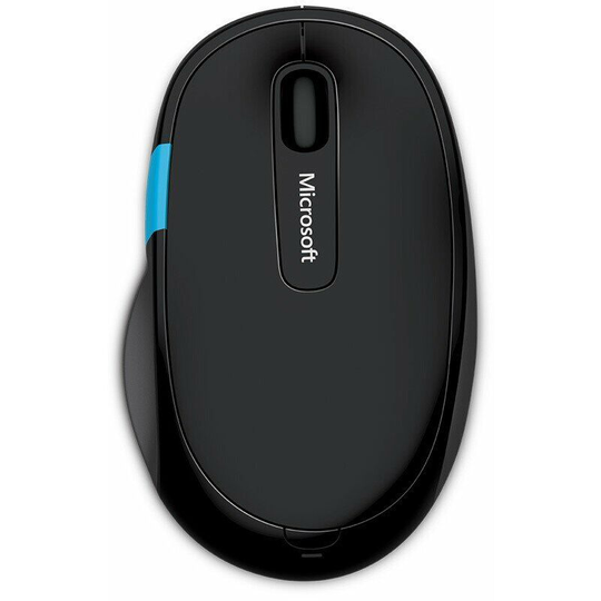 Comfort Mouse - Bluetooth mouse for PC, laptops compatible Windows, Mac, Chrome OS - Black