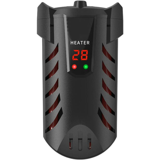 Tinor - Aquarium Heater,50WMini Adjustable Heater,with led Digital External Controller Protector,Can control the temperature from 20-34°C,Water Level