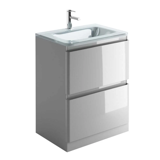 Bairn 594mm Free-standing Single Vanity