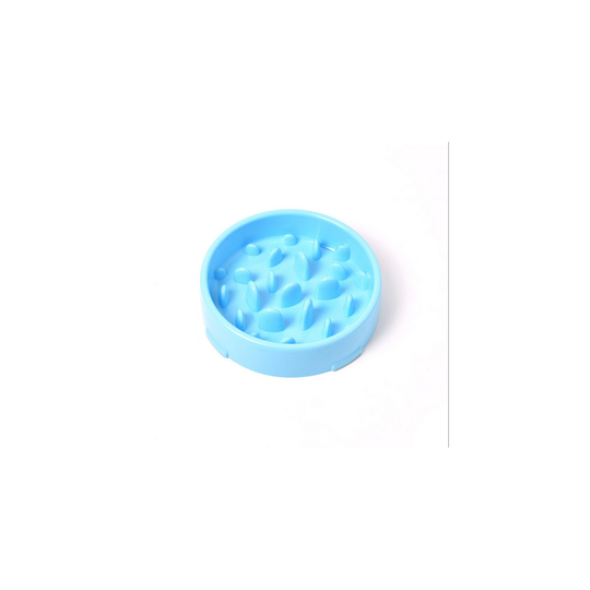 (Blue) Slow Feeder Dog Bowl - Slow Eating Dog Bowl