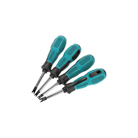Parts u Fork Type U-shaped Screwdriver Chrome Vanadium Steel Screwdriver Set Hand Screwdriver M1.7/M2.0/M2.3/M2.6 x 50mm