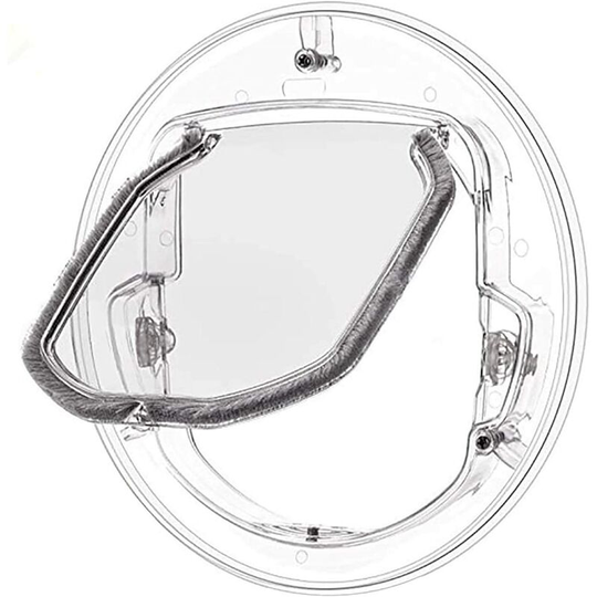Joorrt - Cat Flap, Selective Entry, Easy to Install, 4-Way Manual Lock, Weatherproof, Convenient, Small Dog, Easy to Install and Use