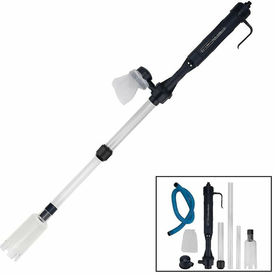 Benobby Kids - Fish Tank Pipe Suction Filter Electric Water Pump Gravel Cleaner
