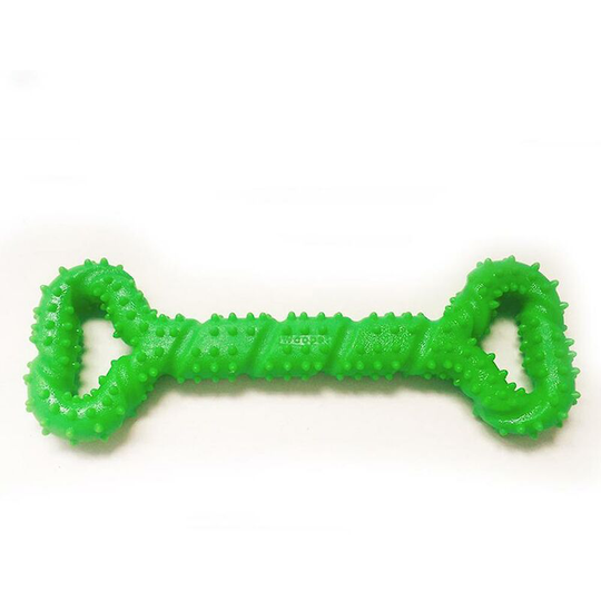 Dog Chew Toys Resistant Rubber 13 Inch Bone Shaped Dog Toy Puppies With Convex Design Solid Interactive Dog Toy For Aggressive Chewers Sm - Thsinde