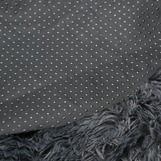 (Dark Grey) Pawamore Soft Calming Anxiety Pet Bed - Large