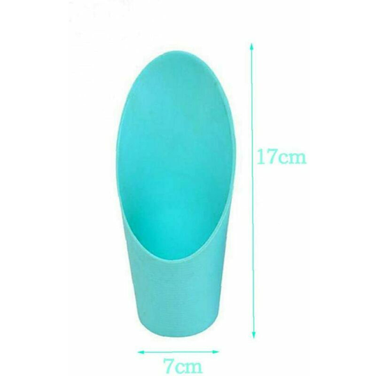 Kartokner - Small Soil Scoops for Gardening SuppliesScoops Bucket Shovel PlasticBonsai Soil Garden Shovels Colorful blue