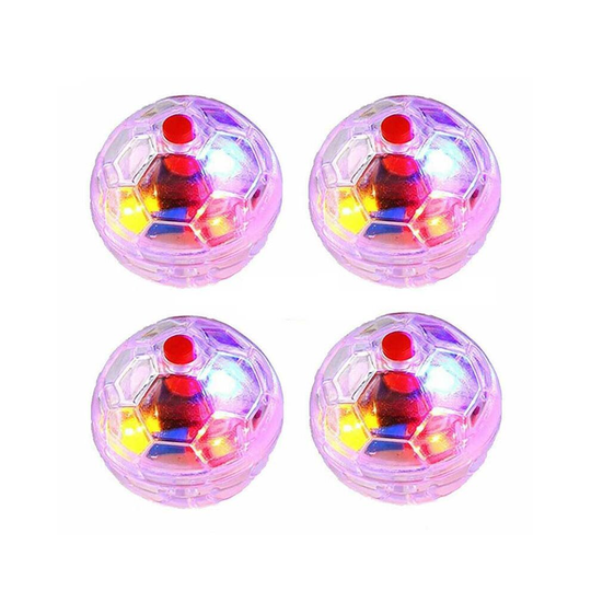 4X Ghost Hunting Cat Ball Motion Light Up Cat Balls LED Motion Cat Toy