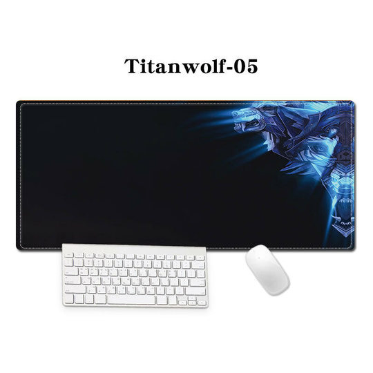 Super large gaming mouse pad, double experience of precision and speed - rubber bottom, stable grip, non-slip and waterproof (model 05 300mm * 800mm