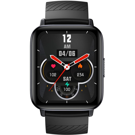Swim Smart Bracelet Sports Watch 1.69Inch tft FullTouch Screen Fitness Tracker 5ATM Waterproof Sleep/Heart Rate/Blood Pressure, Black - Black