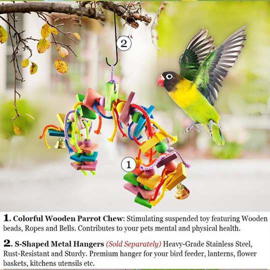 Natural Coconut Bird Nest, Natural Coconut Bird Nest, Natural Coconut Shell Cage, Parrot Bird Nest -with Ladder