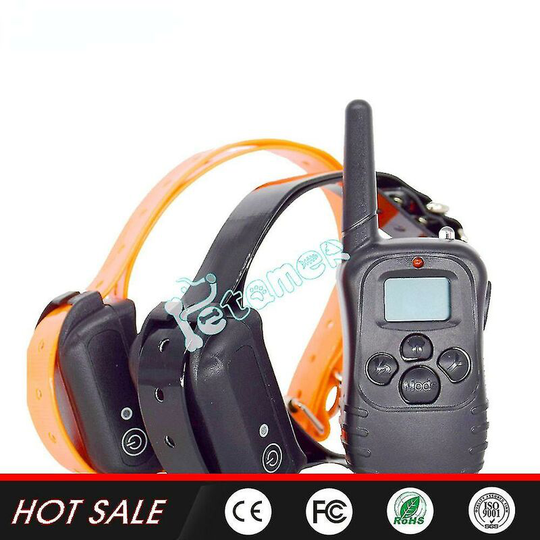 Thsinde - thsidne New Popular Electric Shock Dog Trainer Vibration Barking Stopper 100 Gear Adjustable Dog Trainer One to one