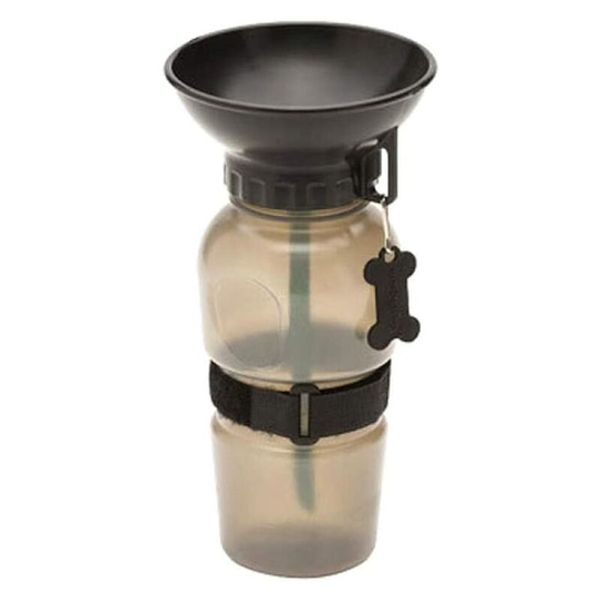 Brown Water Feeder, Reversible And Lightweight Travel Water Bottle For Pets Like Dogs
