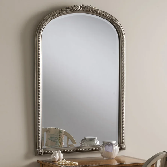 Plastic Framed Wall Mounted Accent Mirror