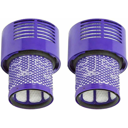 Monly - 2 Pack Washable Replacement Filters for Dyson v Vacuum Cleaners Dyson Replacement Filter for V10 SV12 Series