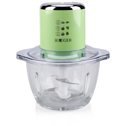 Benobby Kids - Family Care Electric Chopper, Food Shredder, 200W, Multifunction, Meat Grinder, Vegetables, Nuts, Green, 1 Piece
