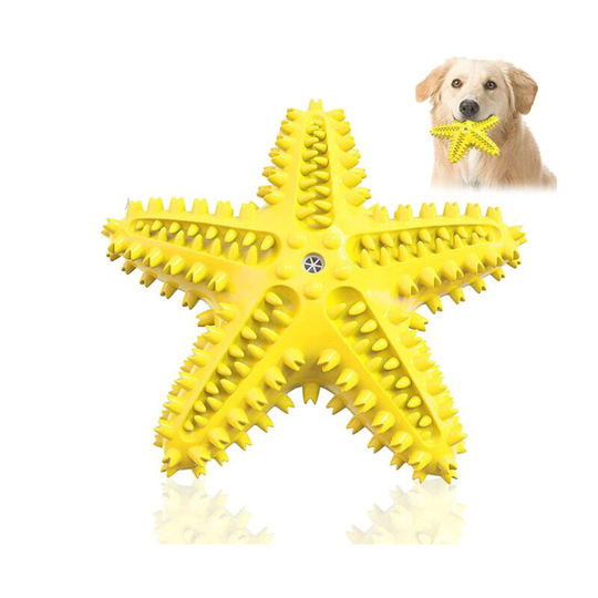 Dog Chew Toys, Dog Teeth Cleaning Toys, Natural Rubber Squeaky Toys, Water Toys, Dog Dental Care Toys, Dog Toys