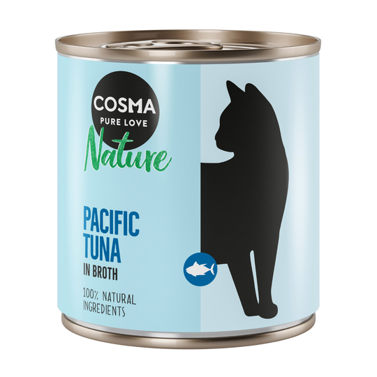 24 x 280g Cosma Nature Wet Cat Food - 15% Off!* - Pacific Tuna