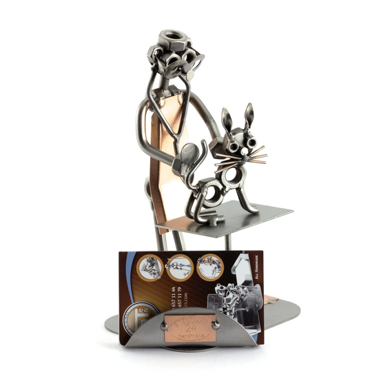 Veterinarian Screw Man Place Card Holder