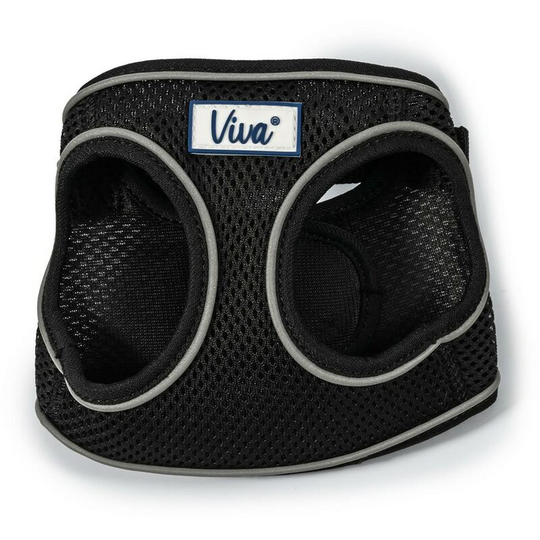 Viva Step-In Dog Harness (s-m) (Black) - Black - Ancol