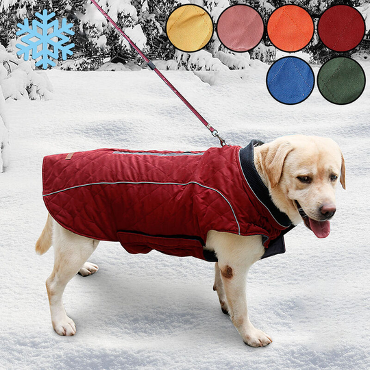 Lifcausal - Dog Vest Cold Weather Dog Coats Retro Design Cozy Winter Dog Pet Vest Pet Outfit Clothes for Winter Warm Dog Clothes for Small Medium