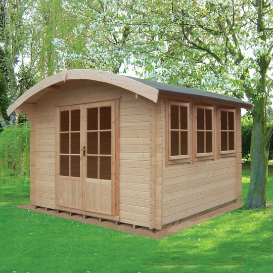 Newry 10 x 14 Ft. Tongue and Groove Log Cabin