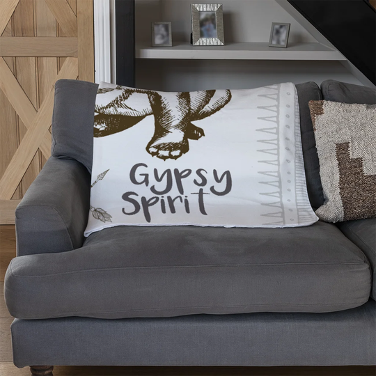 Renfro Portrait of French Bulldog Puppy Designer Blanket