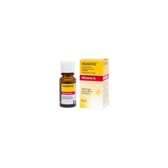 Vigantol 20,000IU, vitamin D3 oral drops, solution, 10 ml