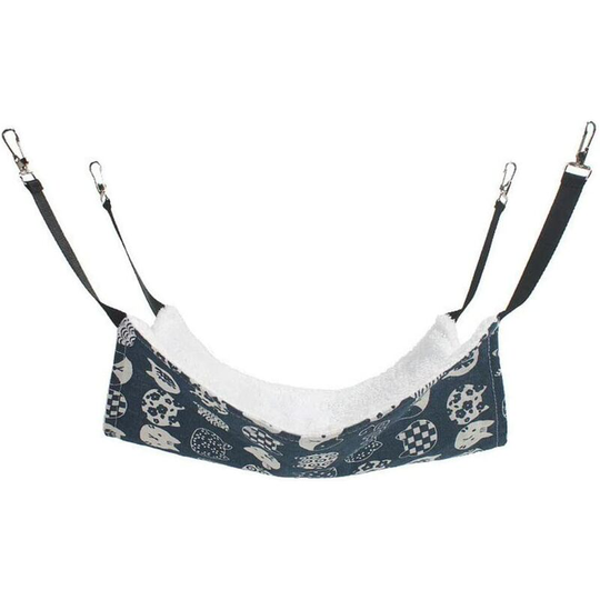 Cat Kitten Hanging Bed Comfortable Hammock Cage Reversible Mattress for Rat Rabbit Ferret Small Animals