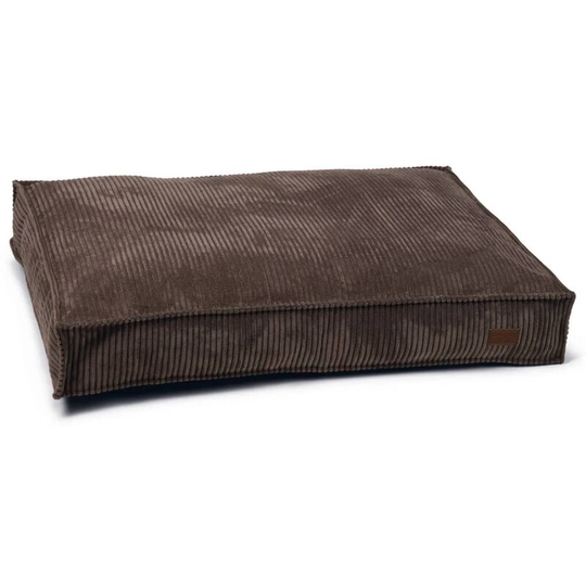 Dog Cushion Ribbed 100x70x15 cm Brown Designed By Lotte Brown