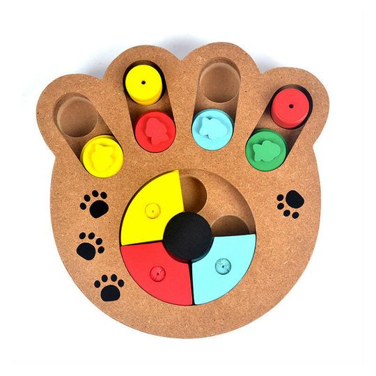 Ethical Pet Interactive Seek-A-Treat Shuffle Bone Toy Puzzle That Will Improve Your Dog's iq Specially Training For Treats
